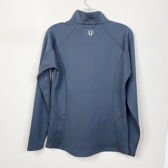 Sunice Megan 1/4 Zip Pullover Long Sleeve Gray - Picture 2 of 6